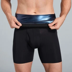 Sweat Sauna Shorts Men's Fat Burning Waist Trainer